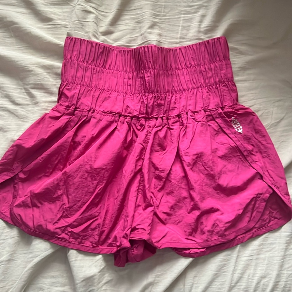 Free People Movement The Way Home Shorts Pink XS